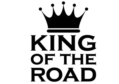 King of the Road Decal